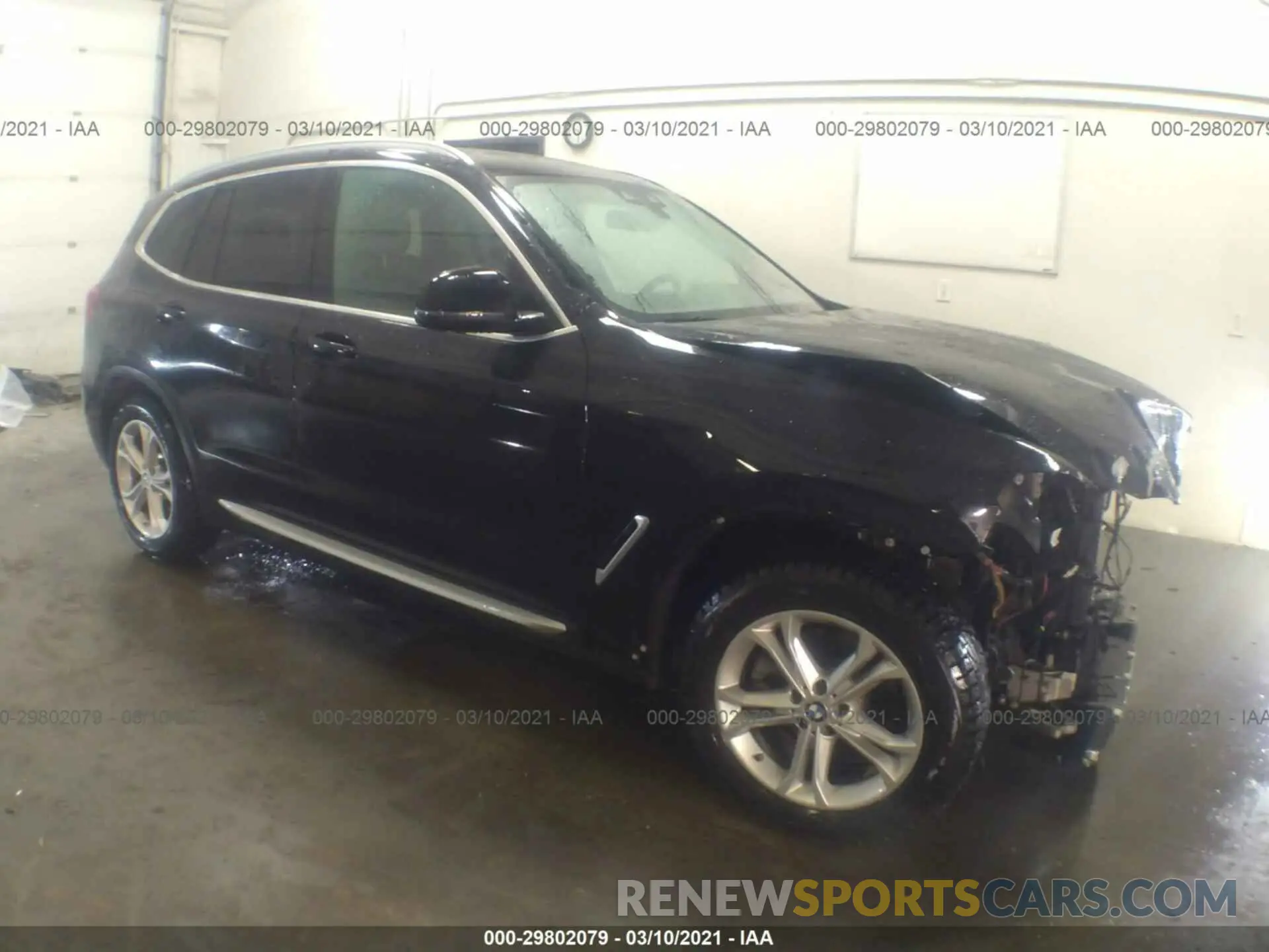 1 Photograph of a damaged car 5UXTR9C57KLD90371 BMW X3 2019