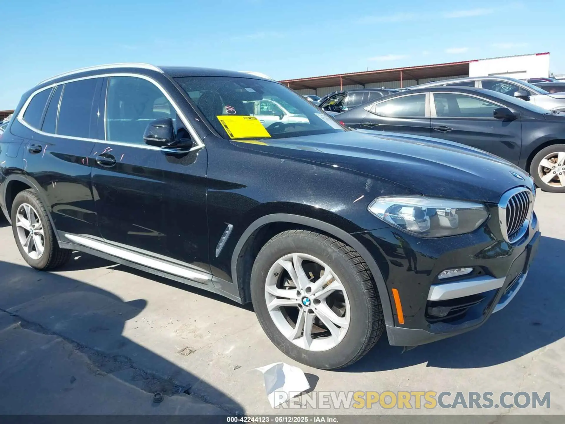 1 Photograph of a damaged car 5UXTR9C57KLD94095 BMW X3 2019