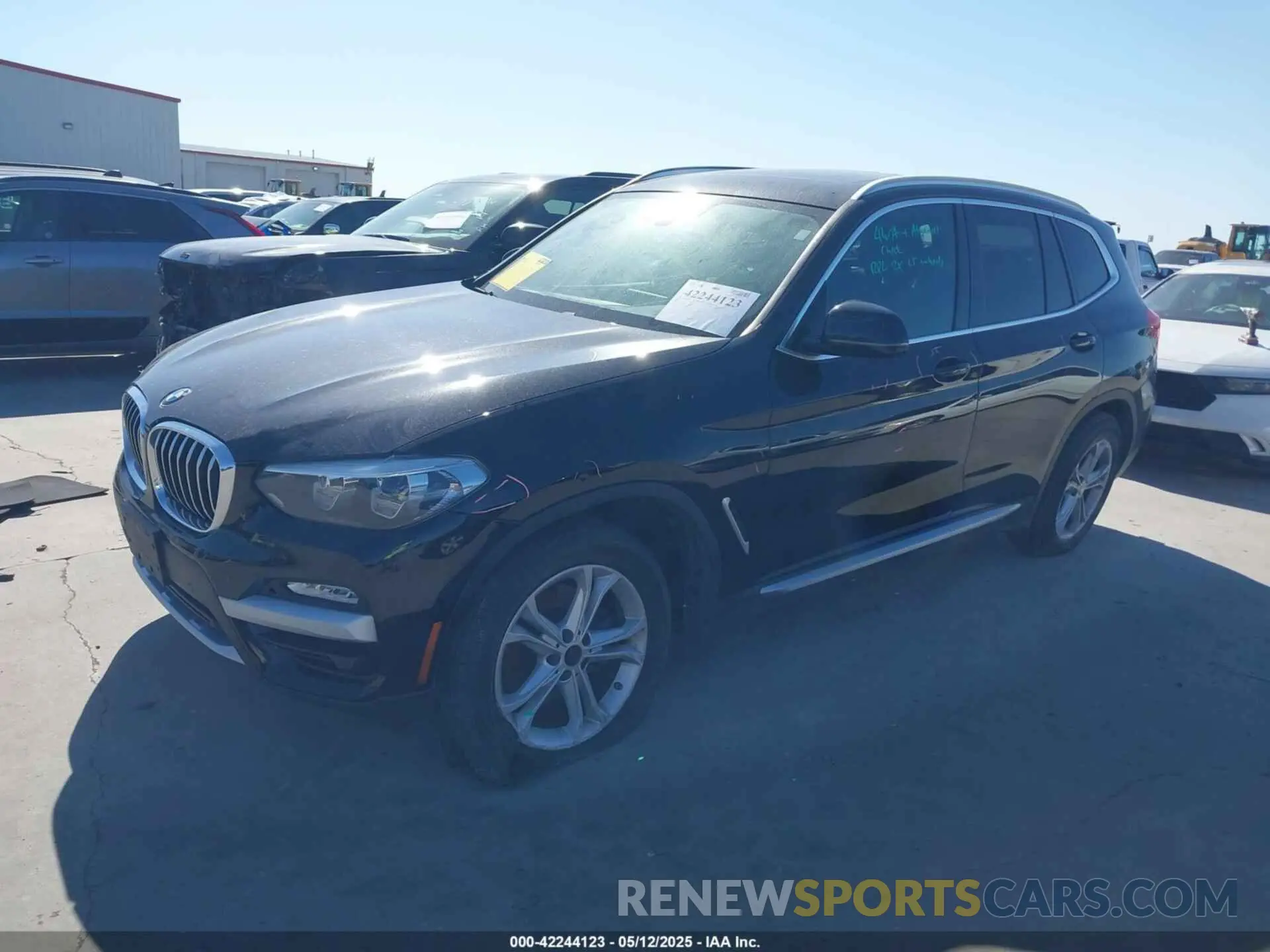 2 Photograph of a damaged car 5UXTR9C57KLD94095 BMW X3 2019