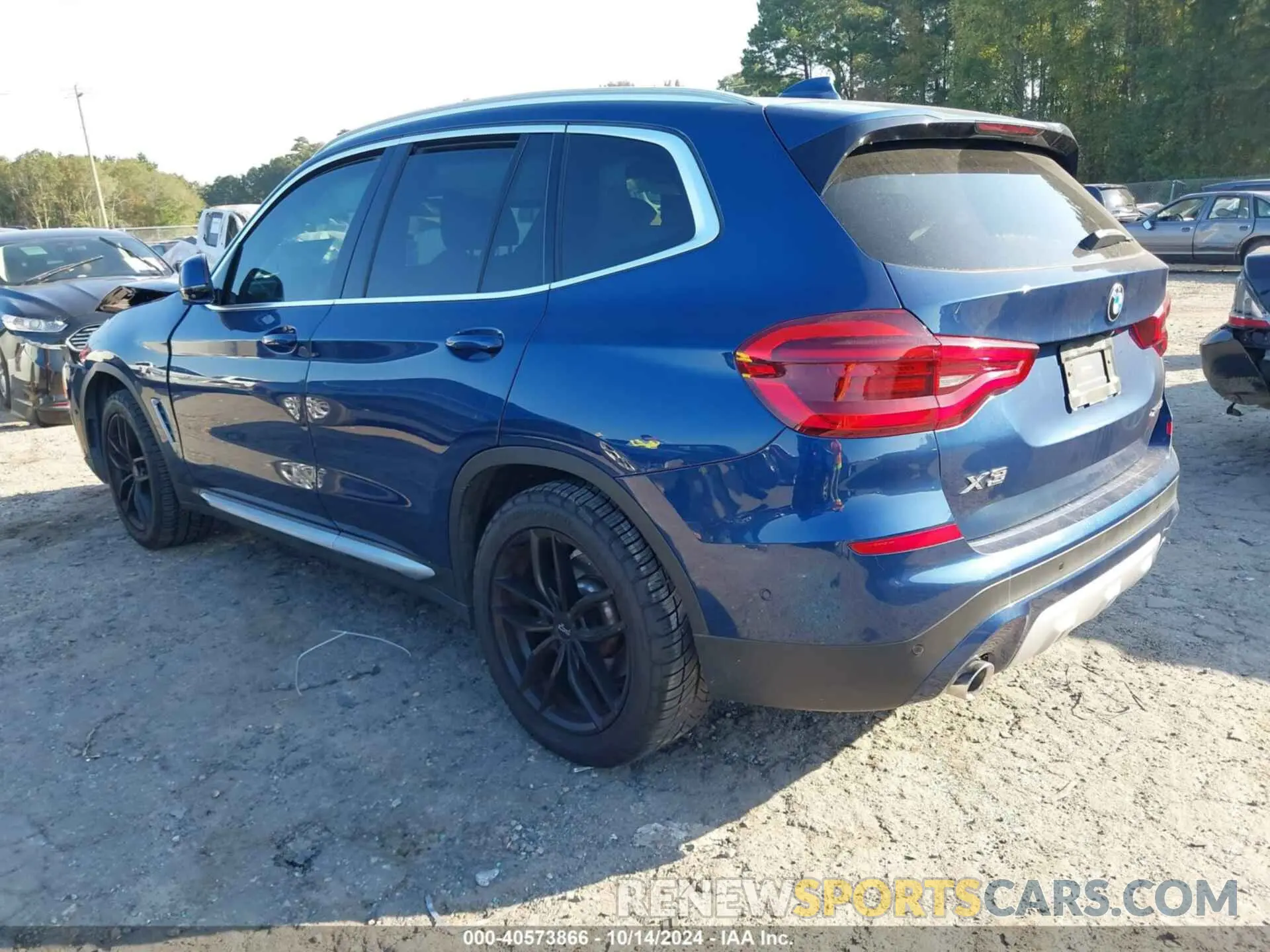 3 Photograph of a damaged car 5UXTR9C57KLD96672 BMW X3 2019