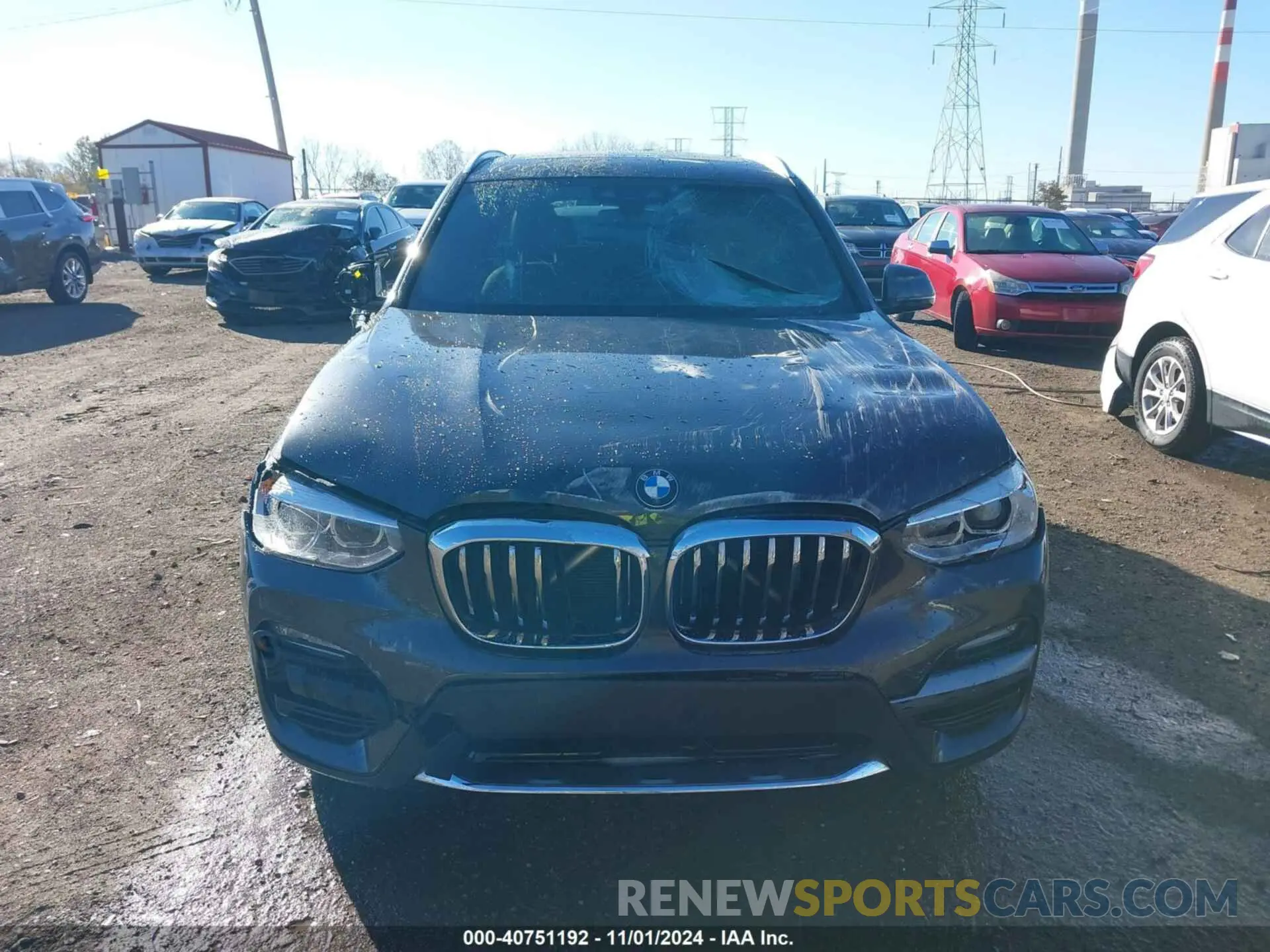 12 Photograph of a damaged car 5UXTR9C57KLE17830 BMW X3 2019