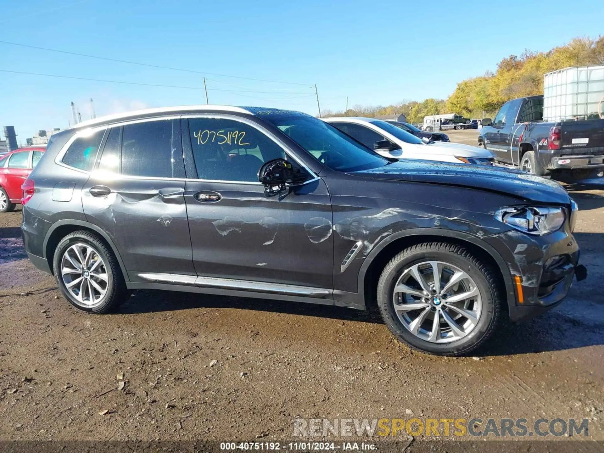 13 Photograph of a damaged car 5UXTR9C57KLE17830 BMW X3 2019