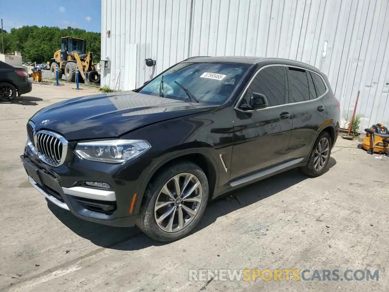 1 Photograph of a damaged car 5UXTR9C57KLE21991 BMW X3 2019