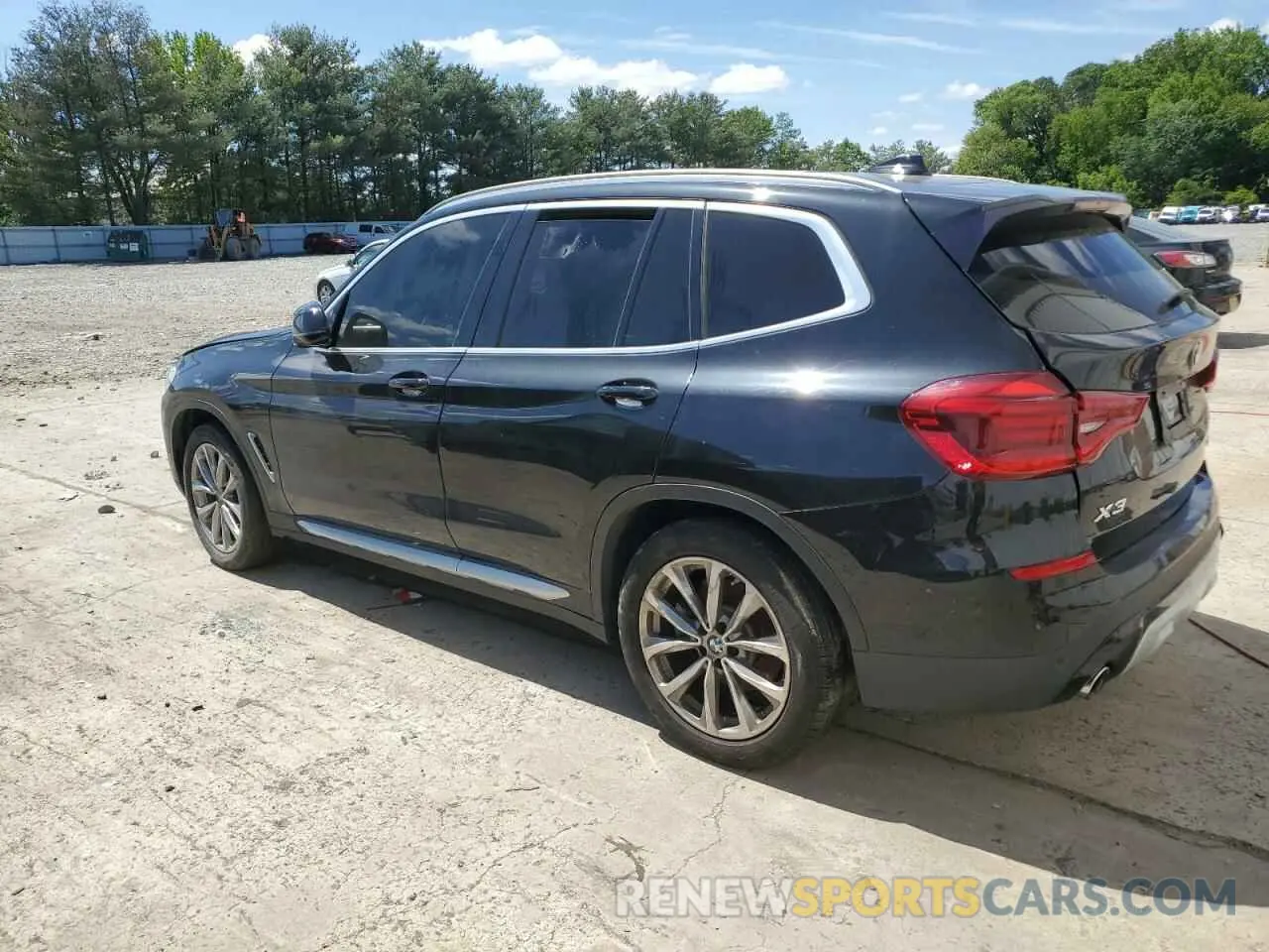 2 Photograph of a damaged car 5UXTR9C57KLE21991 BMW X3 2019