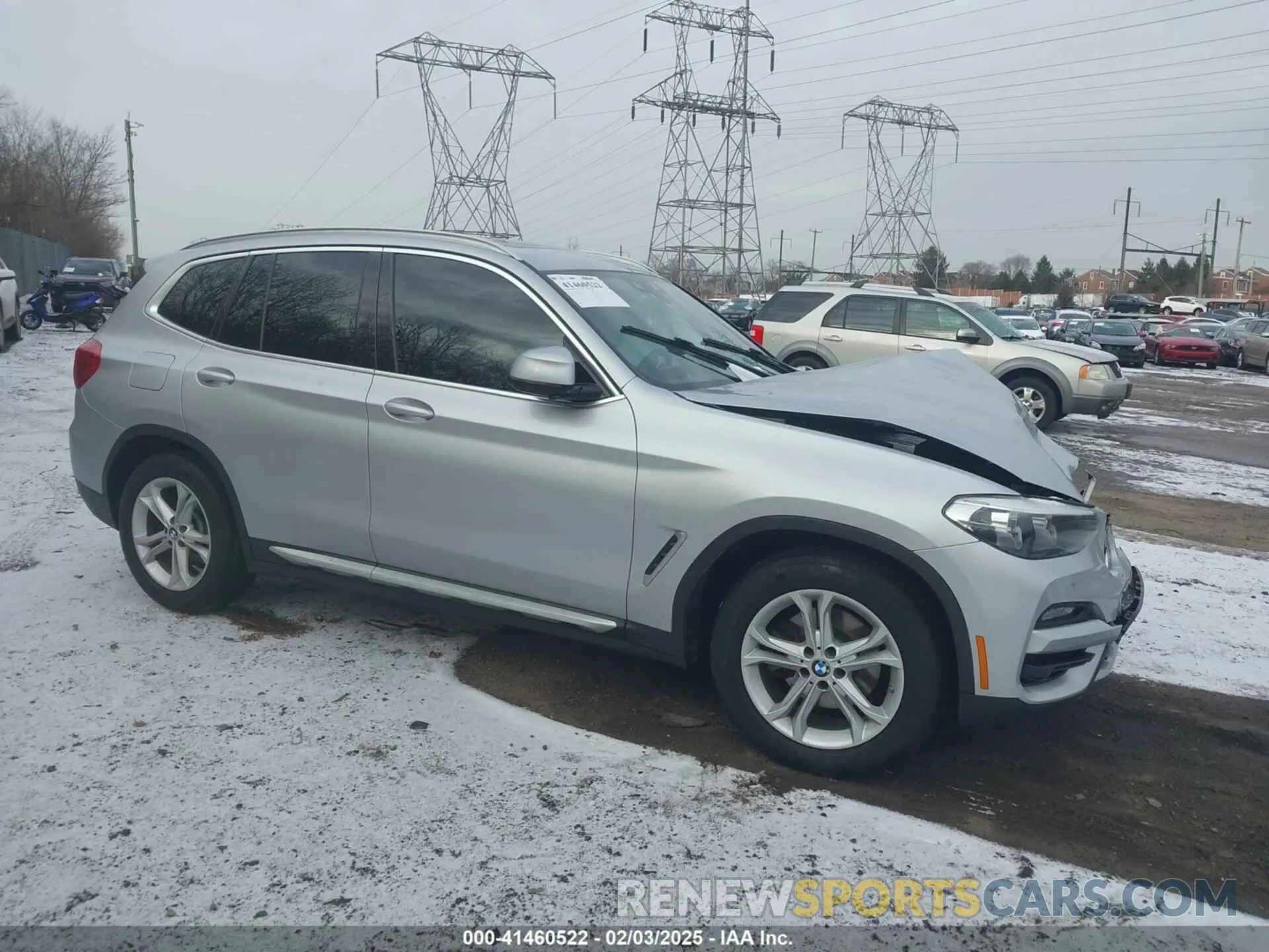 1 Photograph of a damaged car 5UXTR9C57KLP76883 BMW X3 2019