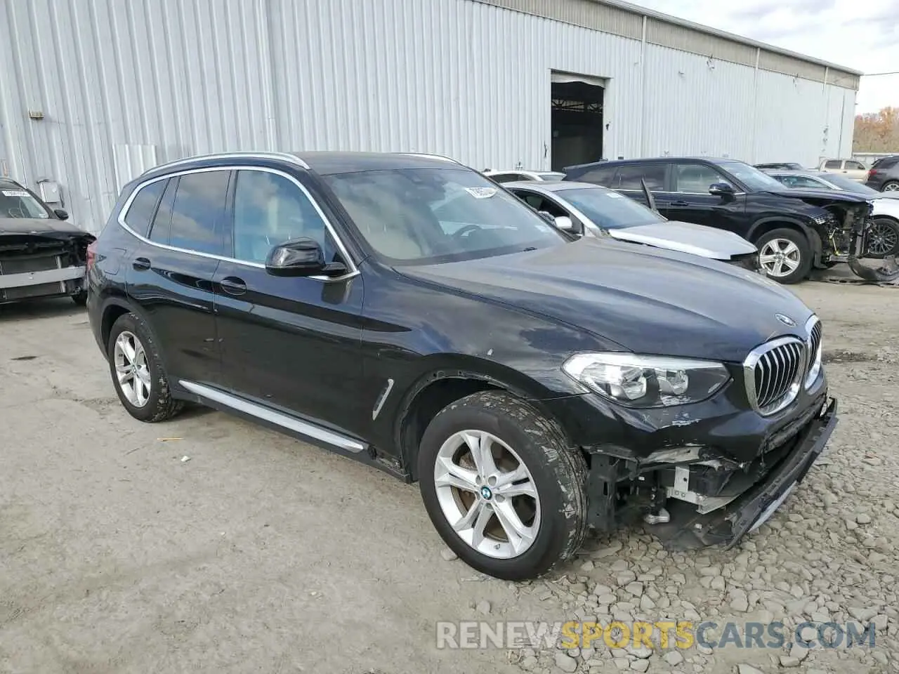 4 Photograph of a damaged car 5UXTR9C57KLP77189 BMW X3 2019