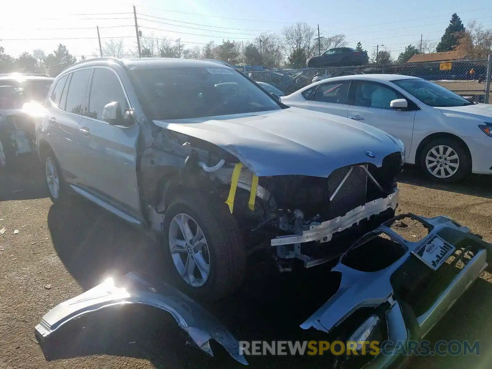 1 Photograph of a damaged car 5UXTR9C57KLP87463 BMW X3 2019