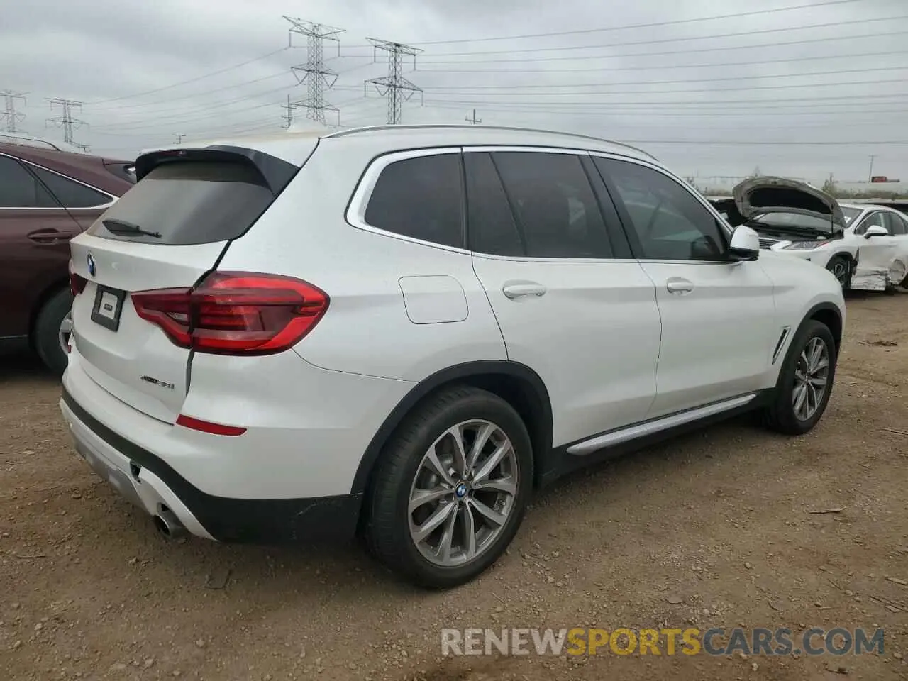3 Photograph of a damaged car 5UXTR9C57KLP89052 BMW X3 2019