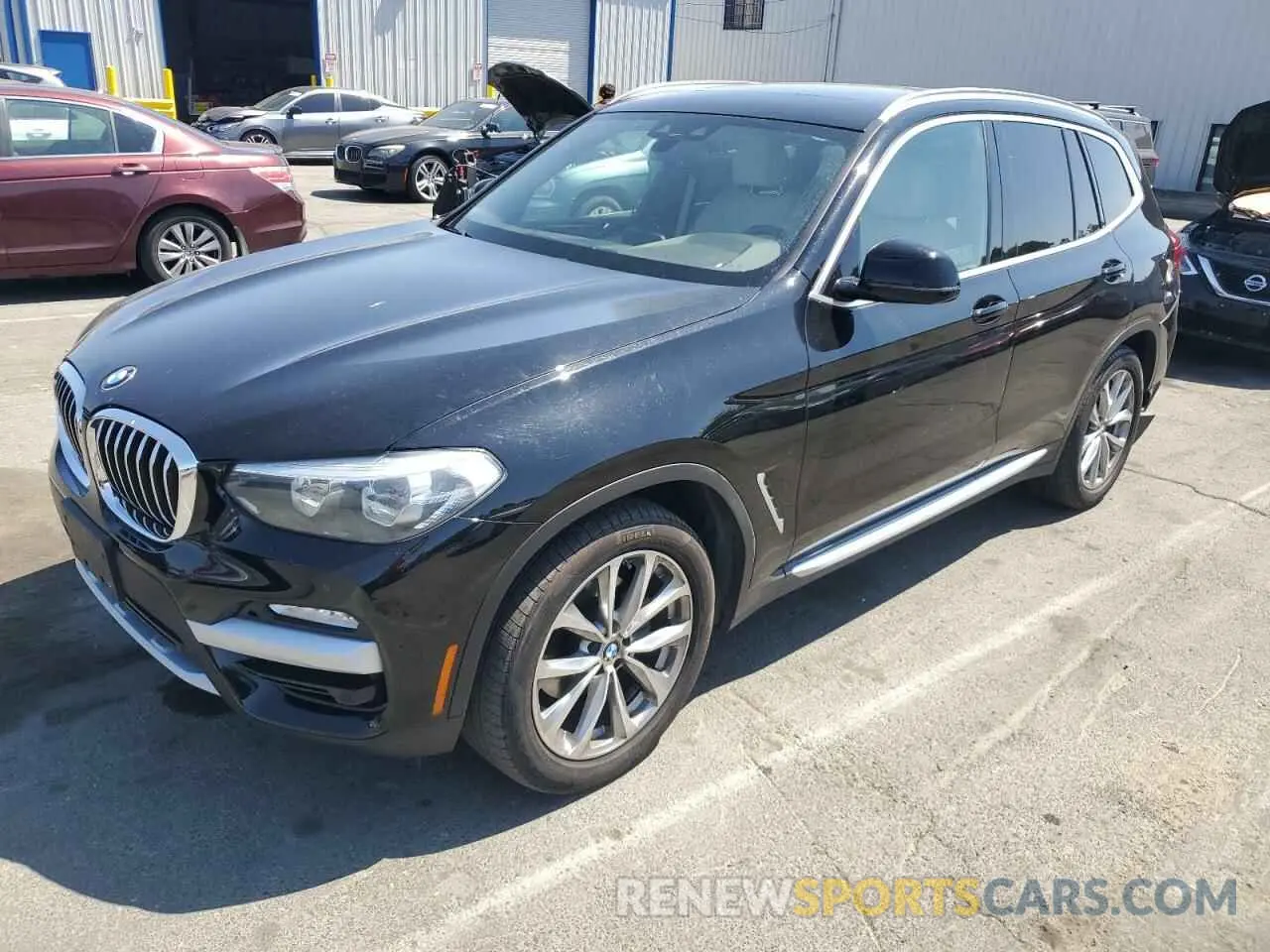1 Photograph of a damaged car 5UXTR9C57KLP93604 BMW X3 2019