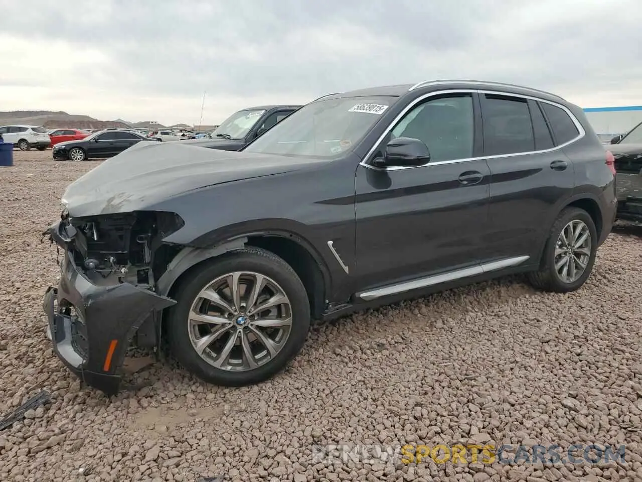 1 Photograph of a damaged car 5UXTR9C57KLP95563 BMW X3 2019