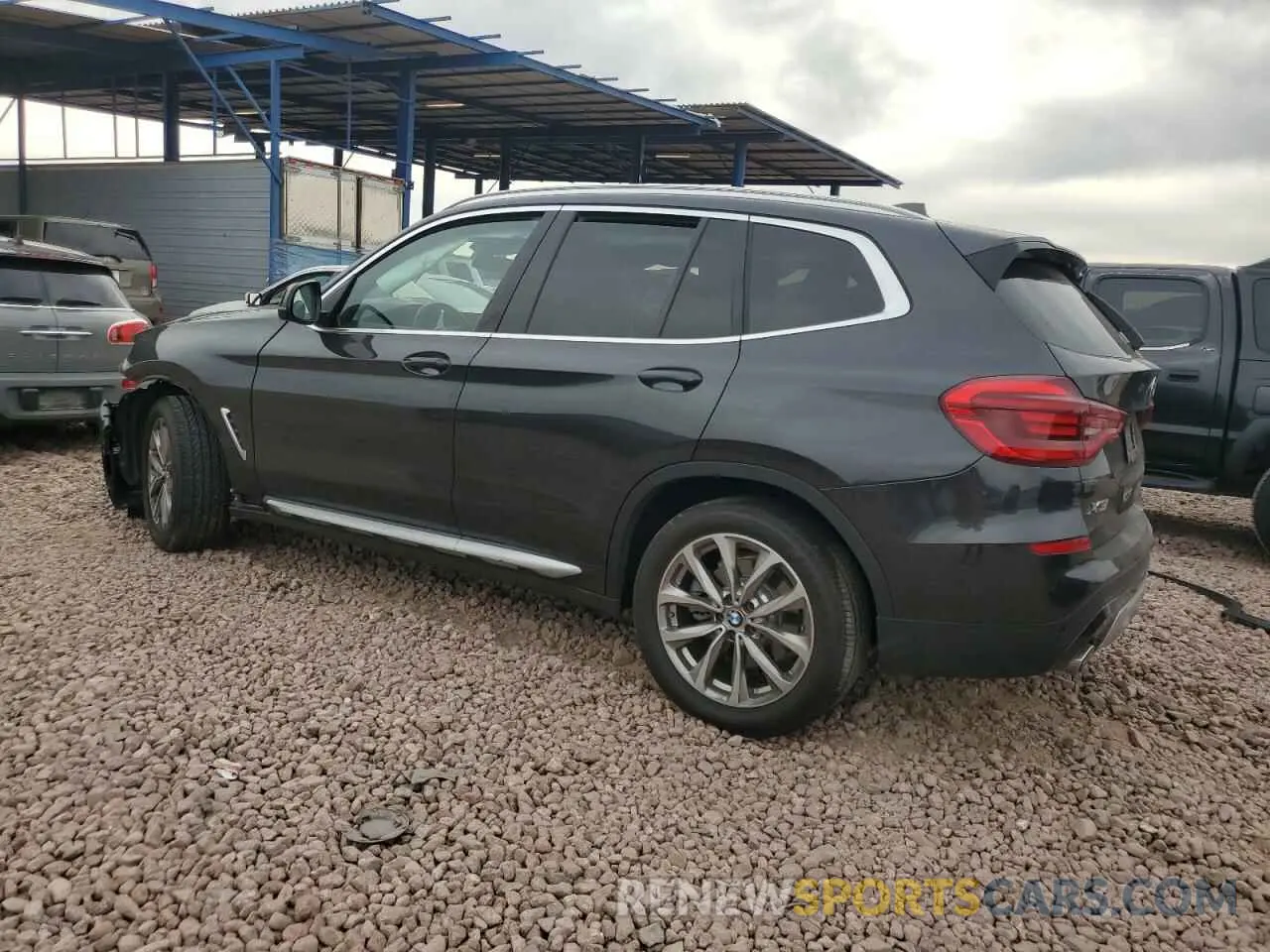 2 Photograph of a damaged car 5UXTR9C57KLP95563 BMW X3 2019