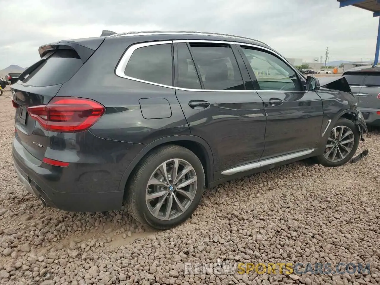 3 Photograph of a damaged car 5UXTR9C57KLP95563 BMW X3 2019
