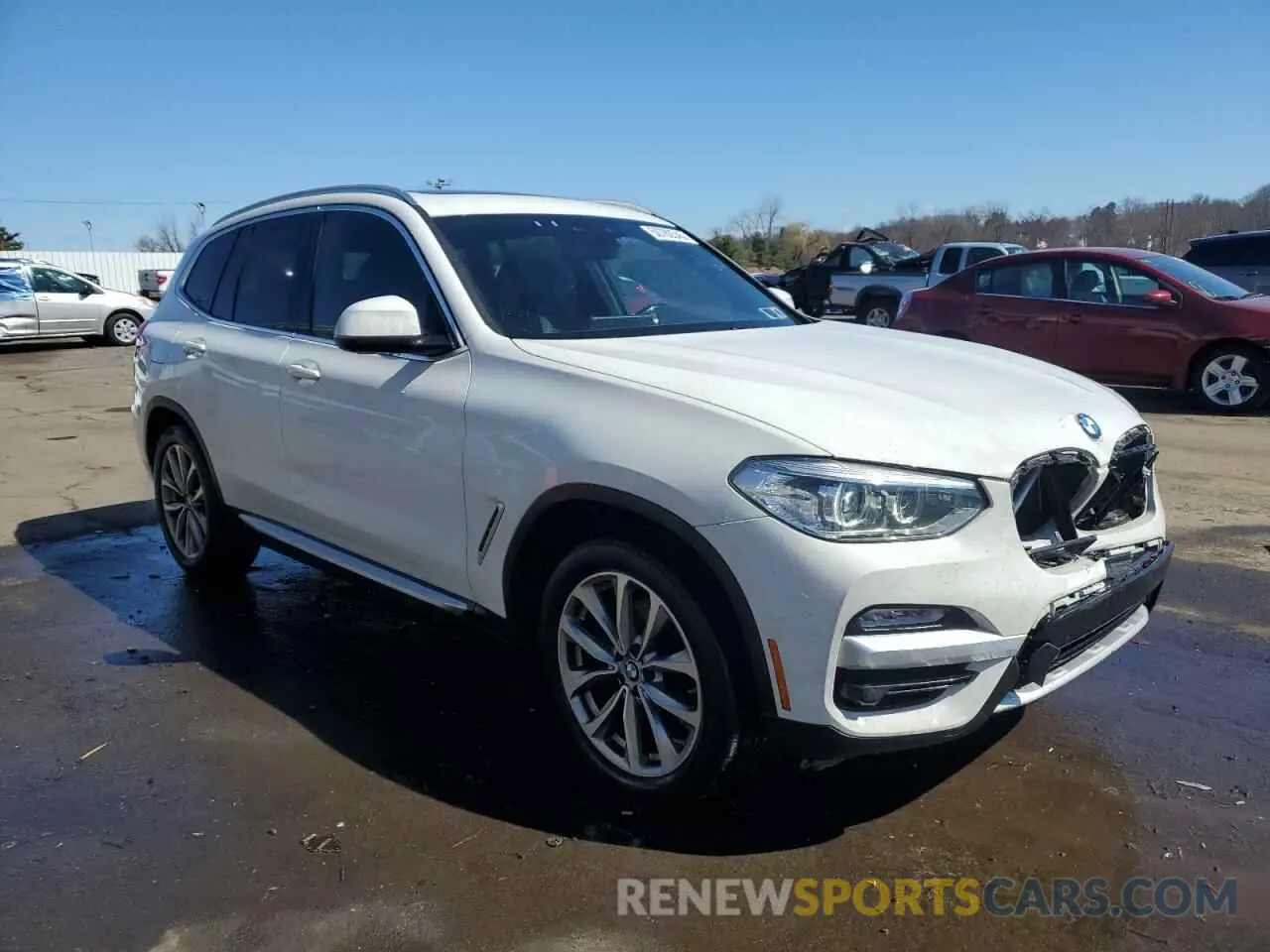 4 Photograph of a damaged car 5UXTR9C57KLR06404 BMW X3 2019