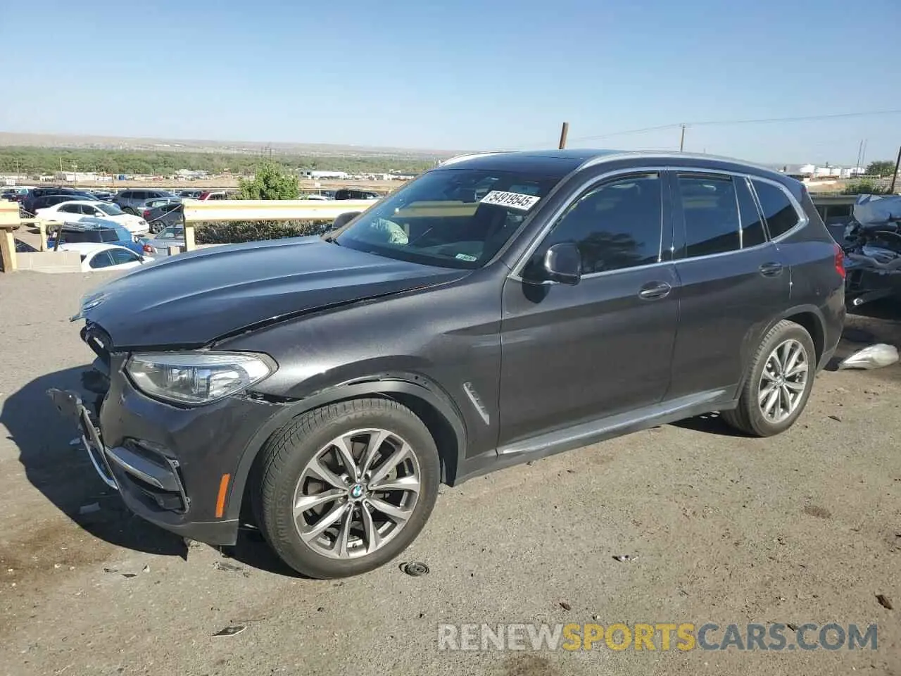1 Photograph of a damaged car 5UXTR9C57KLR09528 BMW X3 2019