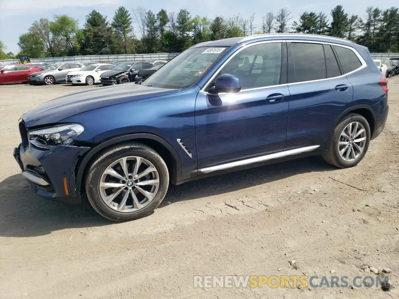 1 Photograph of a damaged car 5UXTR9C57KLR09819 BMW X3 2019