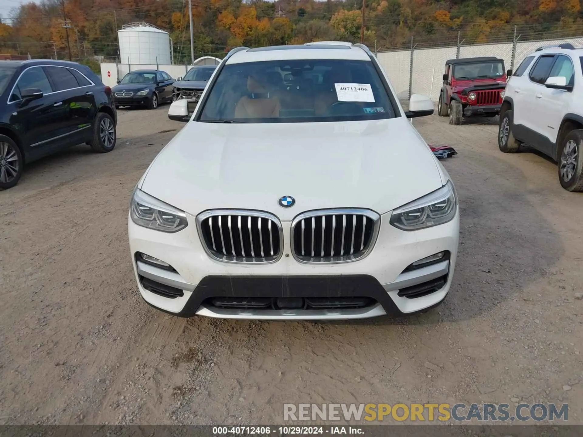 13 Photograph of a damaged car 5UXTR9C57KLR10727 BMW X3 2019