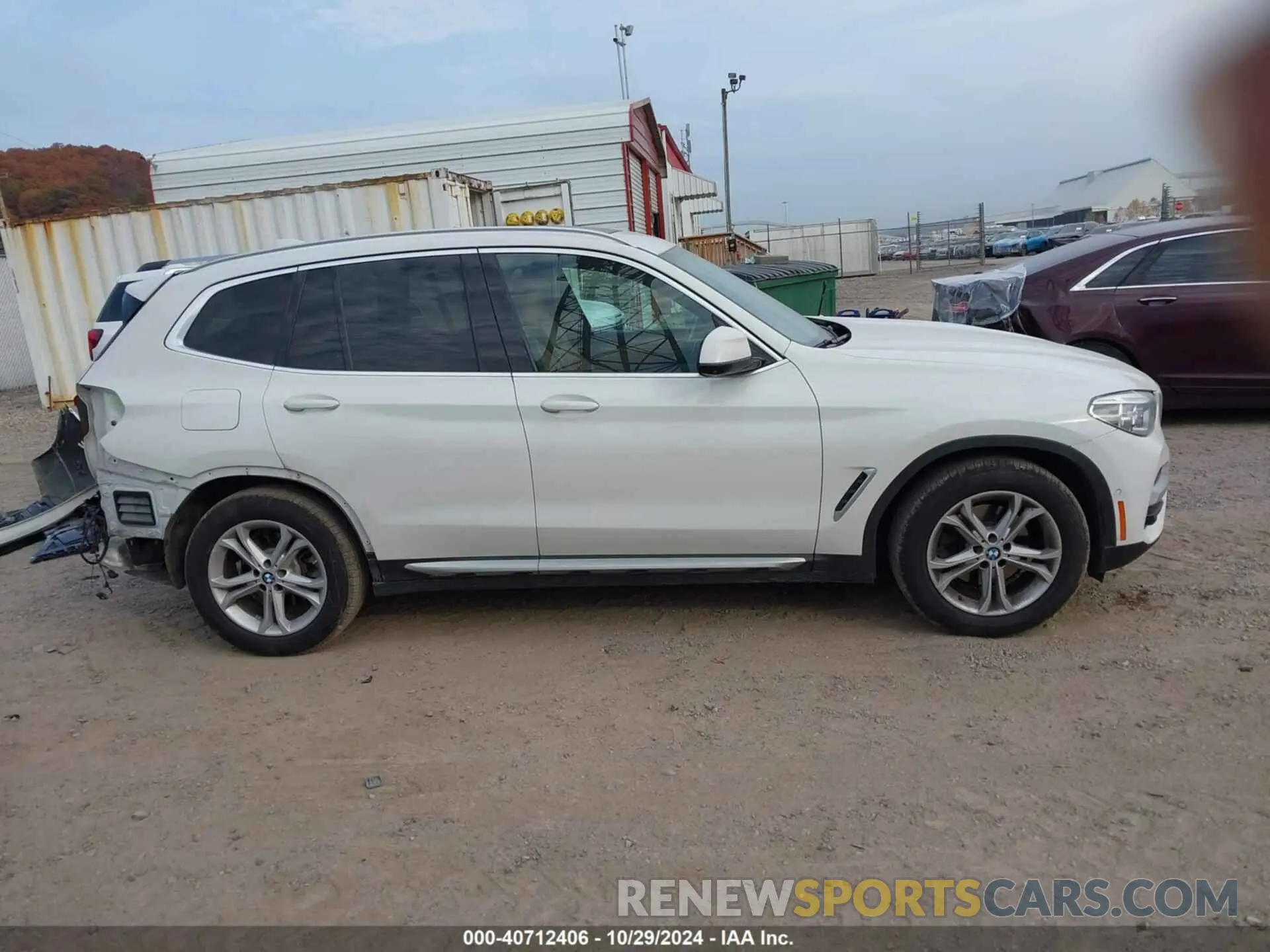 14 Photograph of a damaged car 5UXTR9C57KLR10727 BMW X3 2019