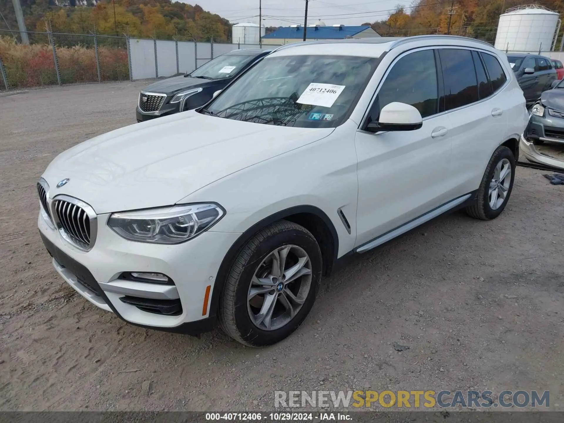 2 Photograph of a damaged car 5UXTR9C57KLR10727 BMW X3 2019