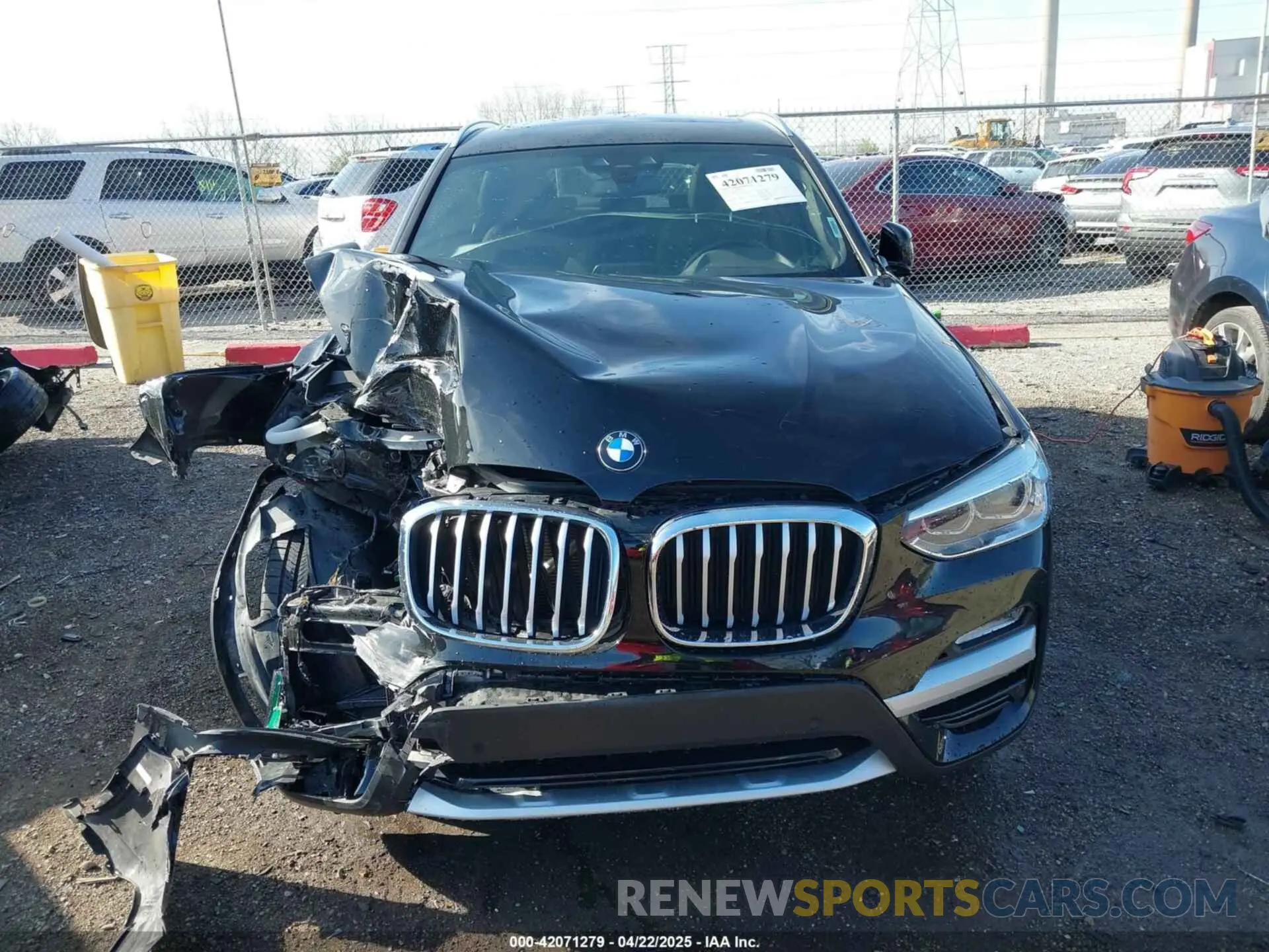 12 Photograph of a damaged car 5UXTR9C58KLD92243 BMW X3 2019
