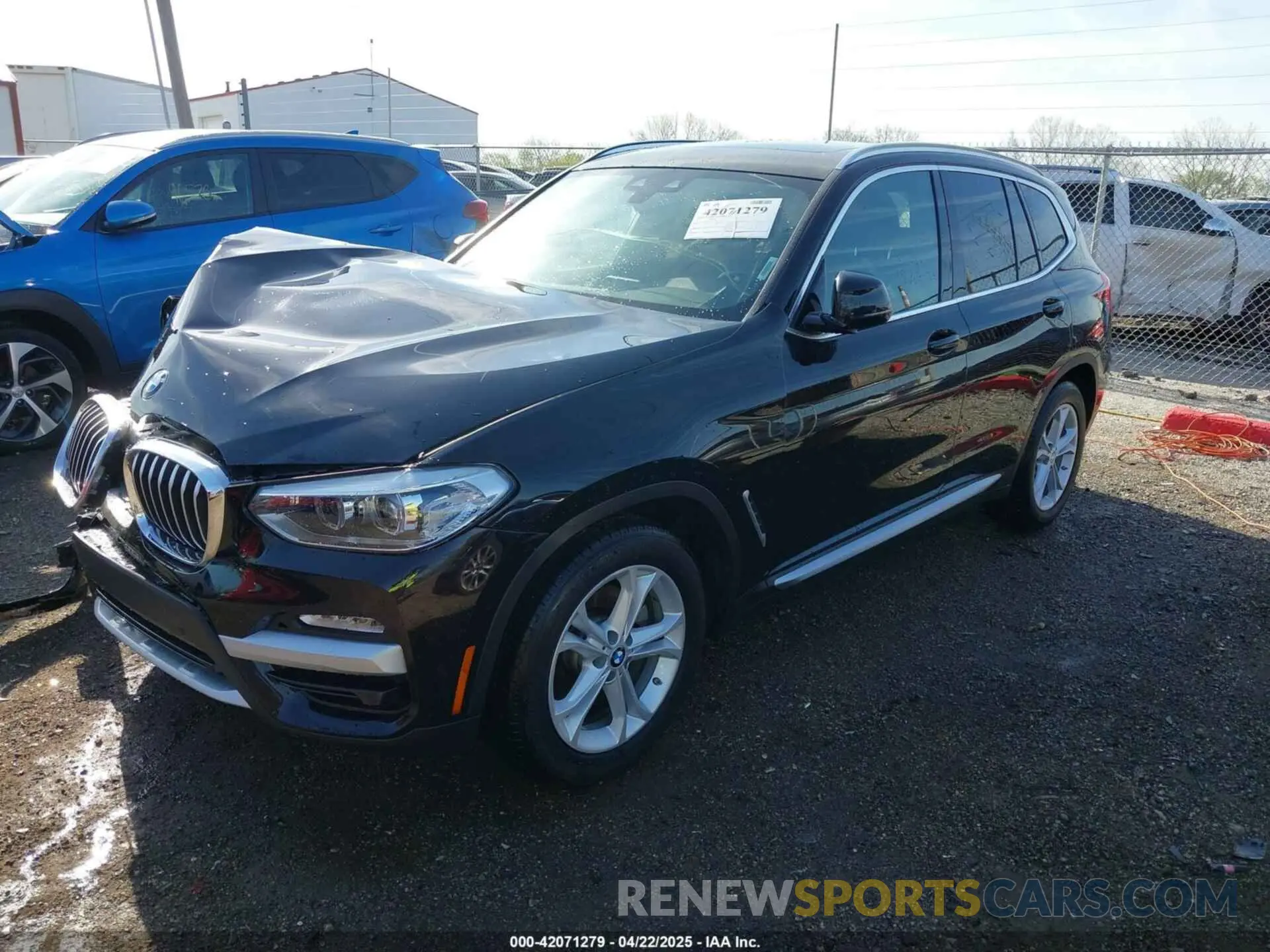 2 Photograph of a damaged car 5UXTR9C58KLD92243 BMW X3 2019