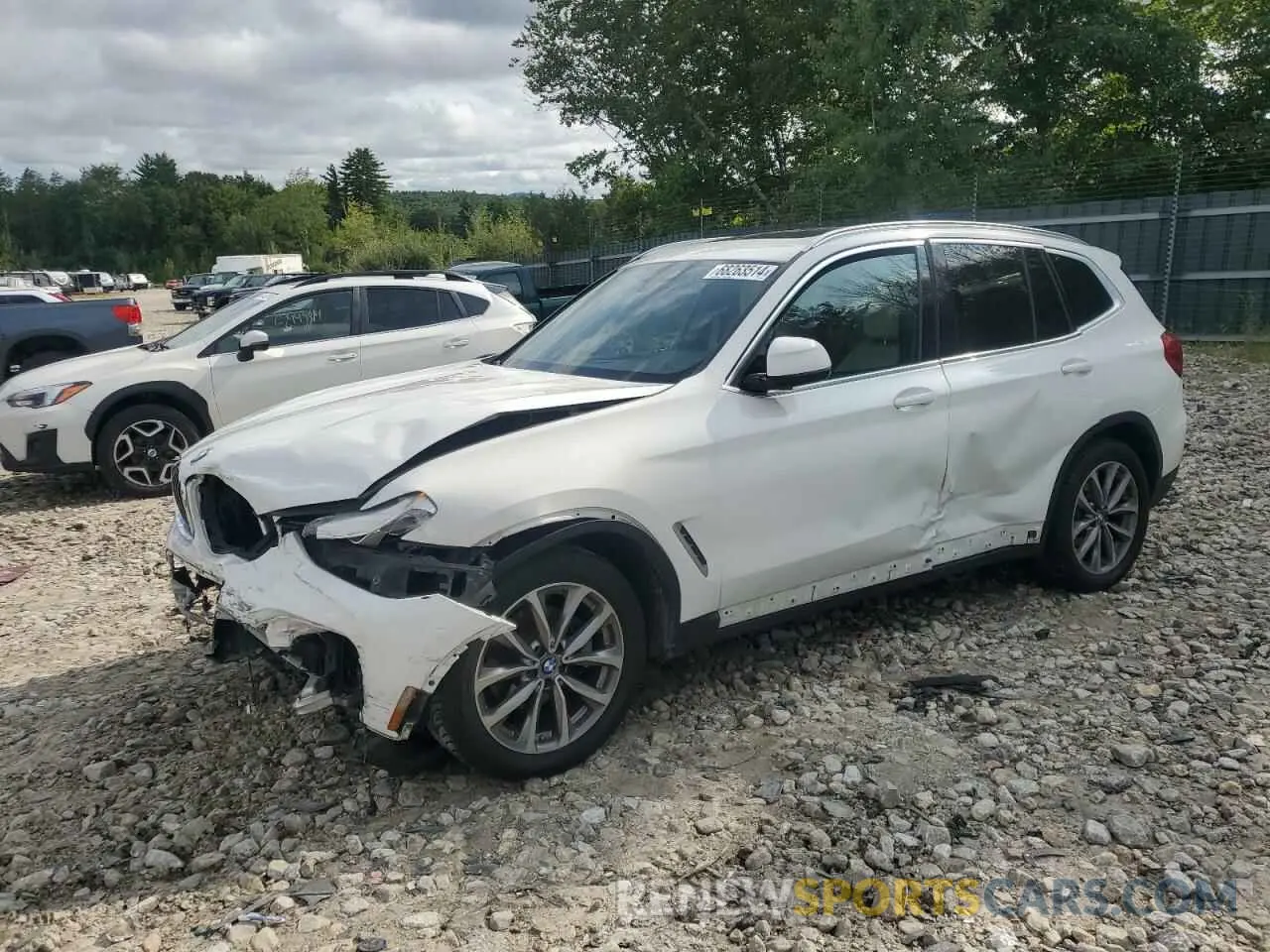 1 Photograph of a damaged car 5UXTR9C58KLD98897 BMW X3 2019