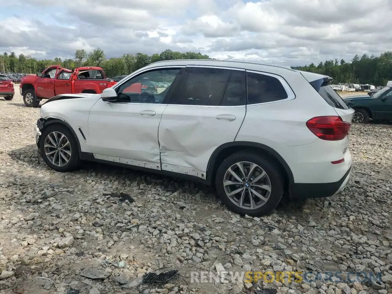 2 Photograph of a damaged car 5UXTR9C58KLD98897 BMW X3 2019