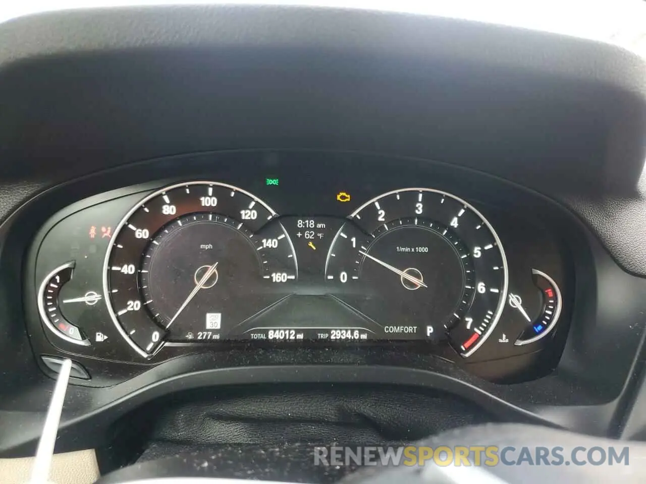 9 Photograph of a damaged car 5UXTR9C58KLD98897 BMW X3 2019