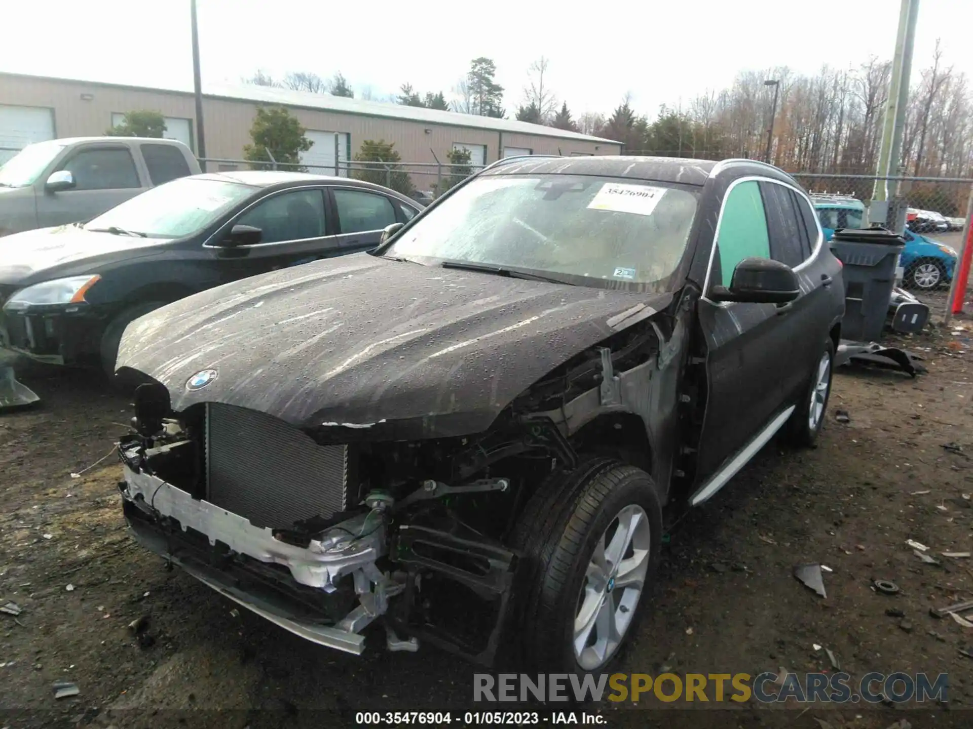 6 Photograph of a damaged car 5UXTR9C58KLE14824 BMW X3 2019