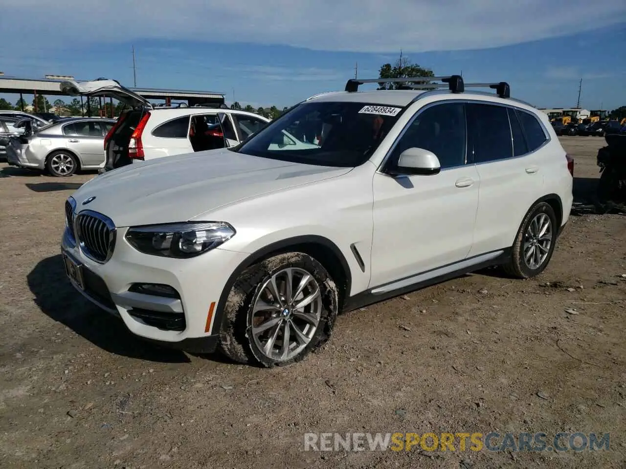 1 Photograph of a damaged car 5UXTR9C58KLE19988 BMW X3 2019
