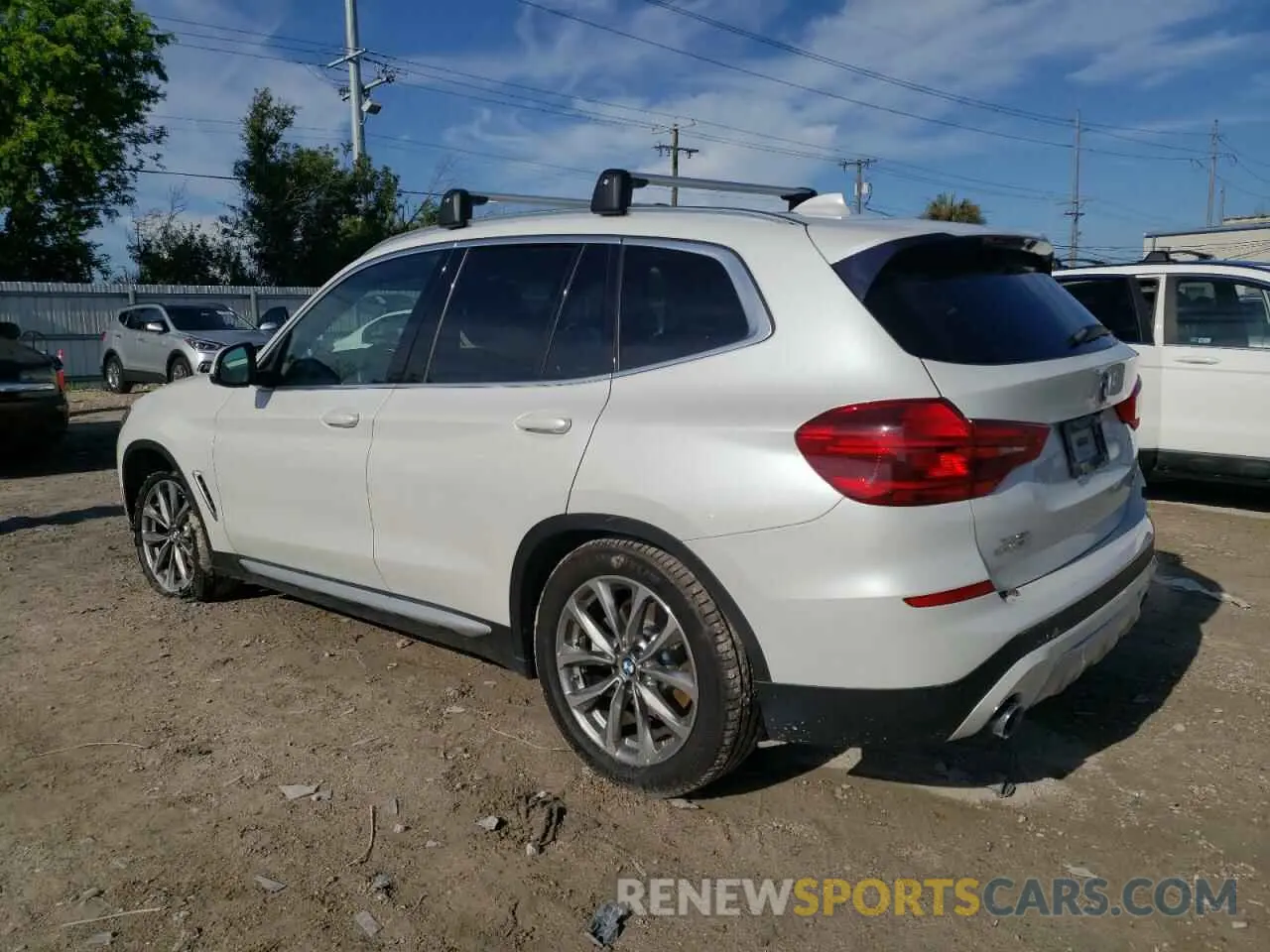 2 Photograph of a damaged car 5UXTR9C58KLE19988 BMW X3 2019