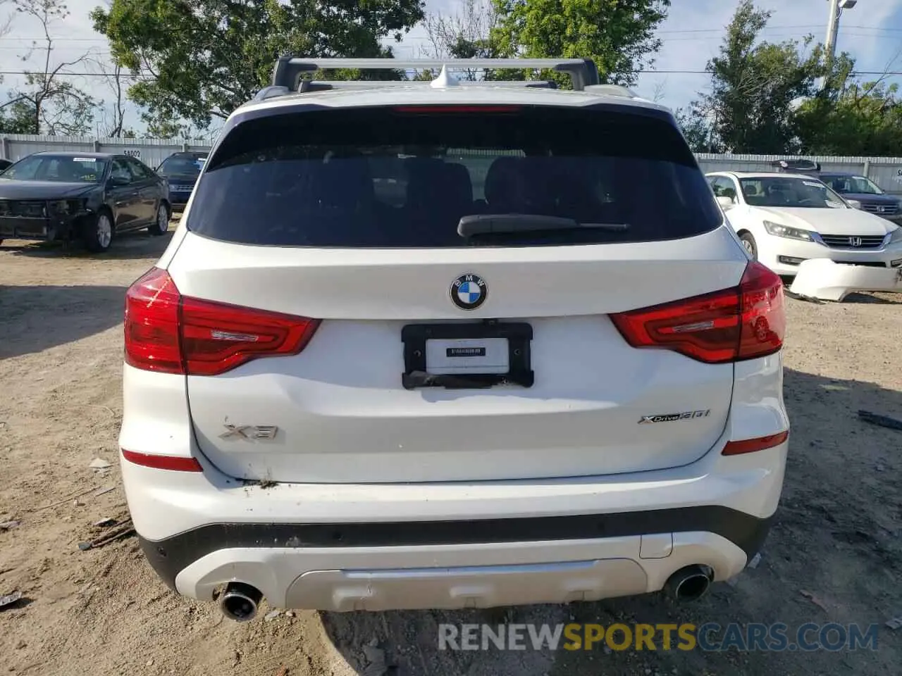 6 Photograph of a damaged car 5UXTR9C58KLE19988 BMW X3 2019