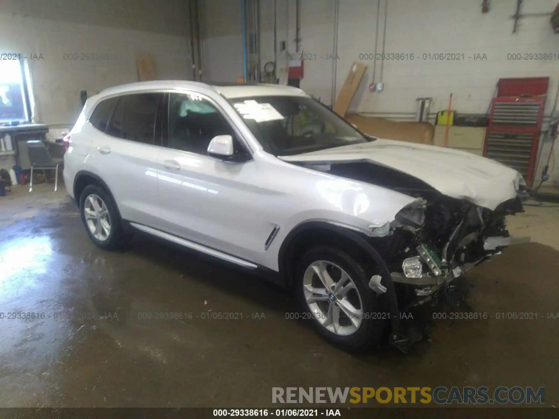 1 Photograph of a damaged car 5UXTR9C58KLP86094 BMW X3 2019