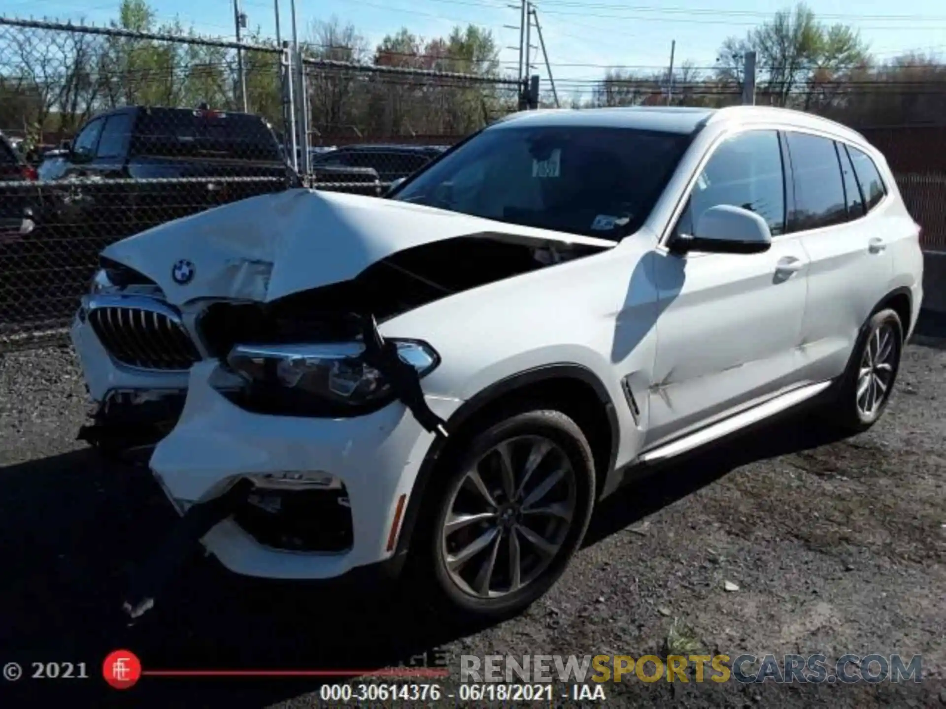 2 Photograph of a damaged car 5UXTR9C58KLP88444 BMW X3 2019