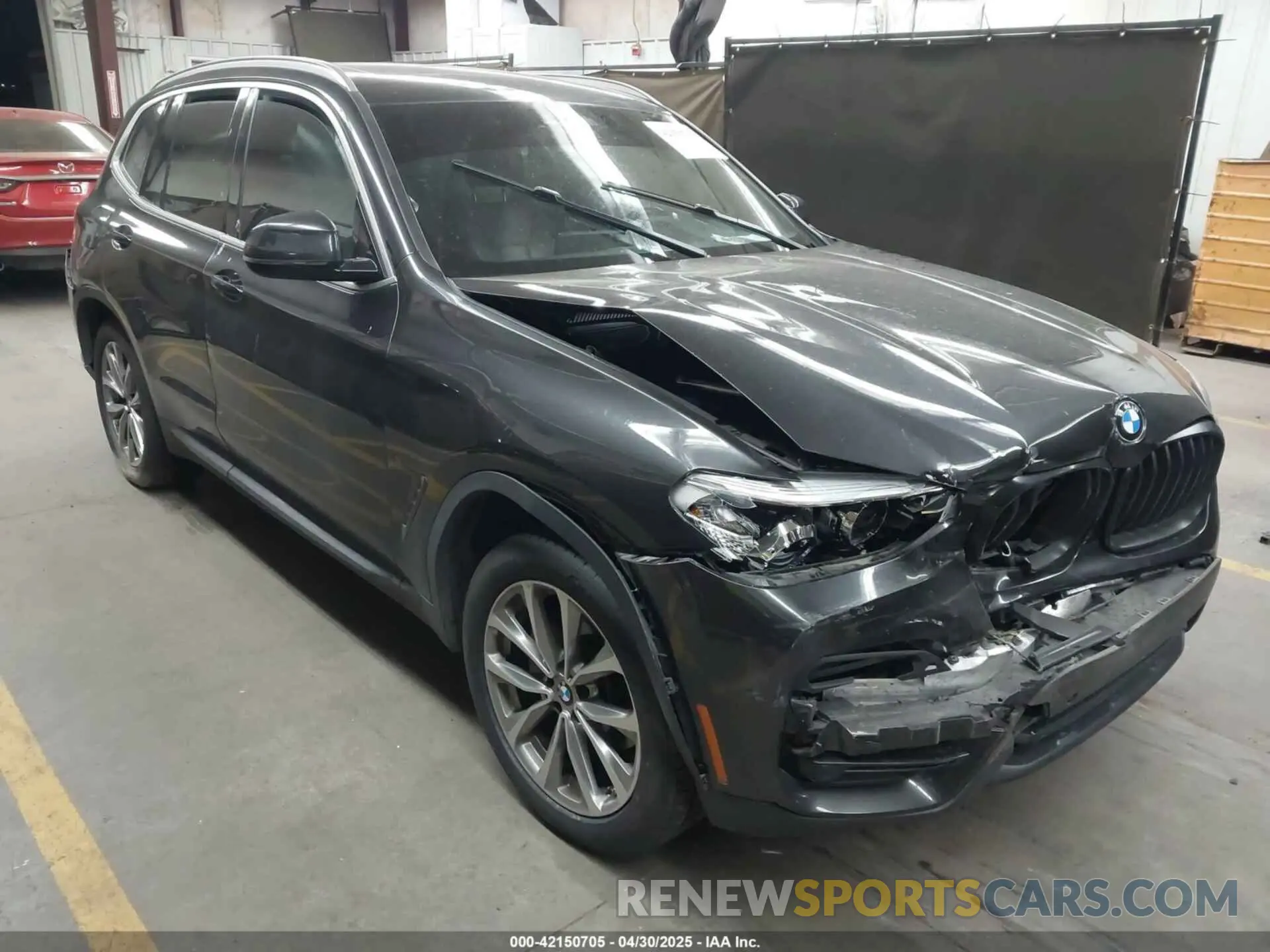 1 Photograph of a damaged car 5UXTR9C58KLP91960 BMW X3 2019