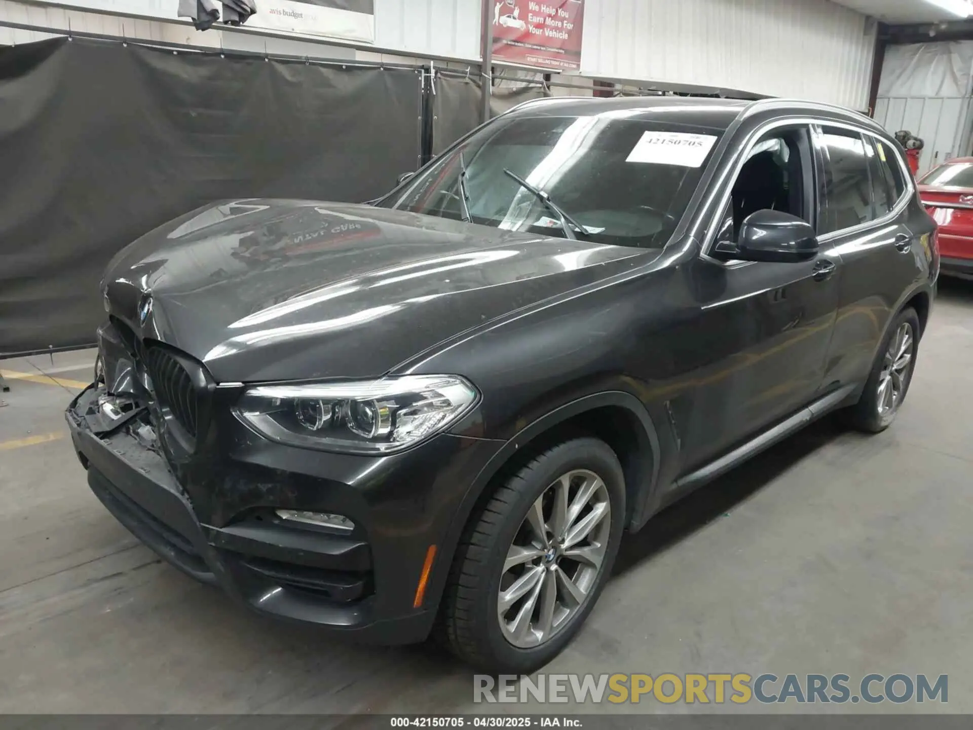 2 Photograph of a damaged car 5UXTR9C58KLP91960 BMW X3 2019