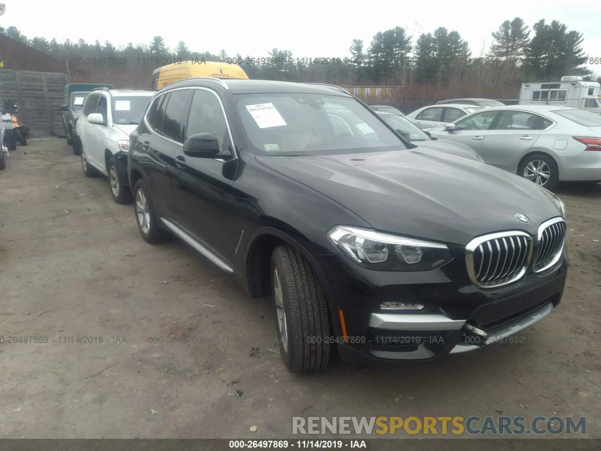 1 Photograph of a damaged car 5UXTR9C58KLP95832 BMW X3 2019