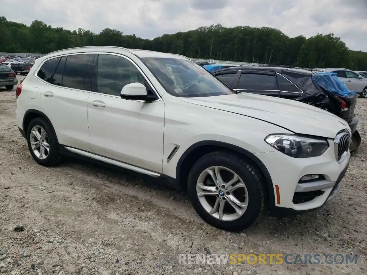 4 Photograph of a damaged car 5UXTR9C58KLR07111 BMW X3 2019