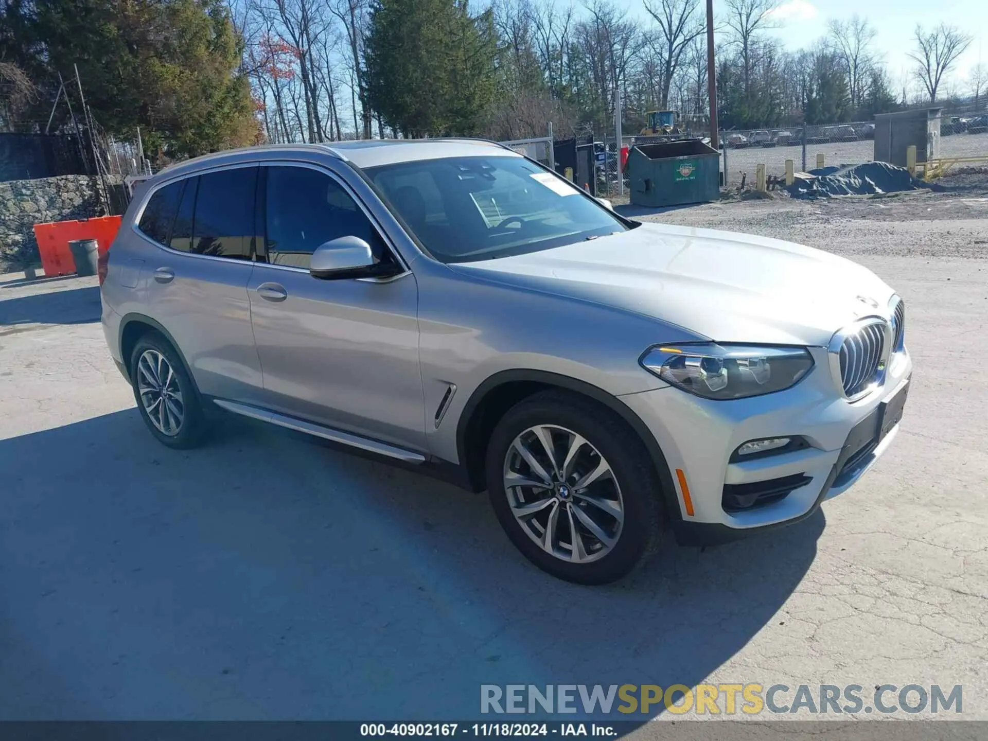 1 Photograph of a damaged car 5UXTR9C59KLD91733 BMW X3 2019