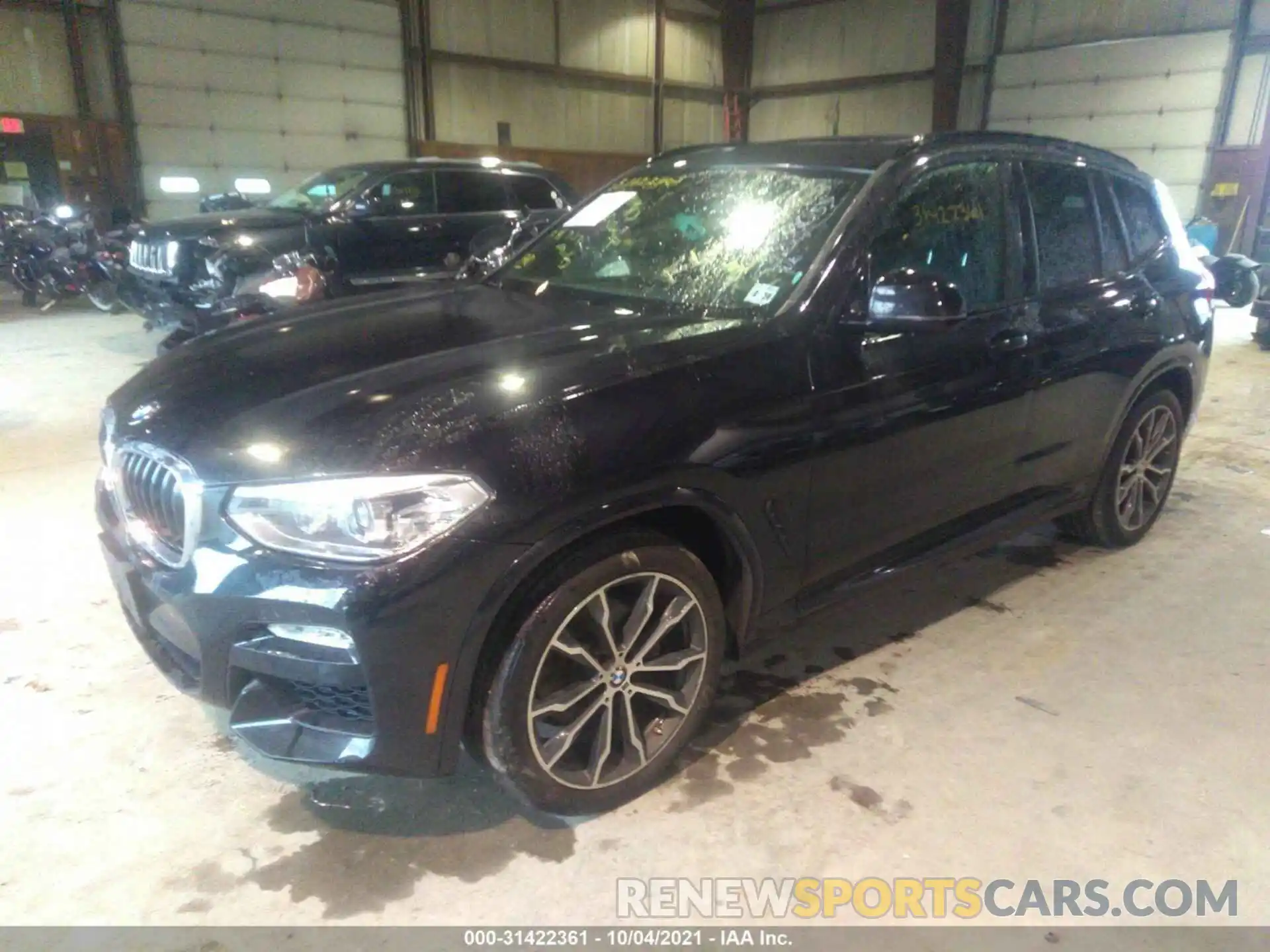 2 Photograph of a damaged car 5UXTR9C59KLD98200 BMW X3 2019