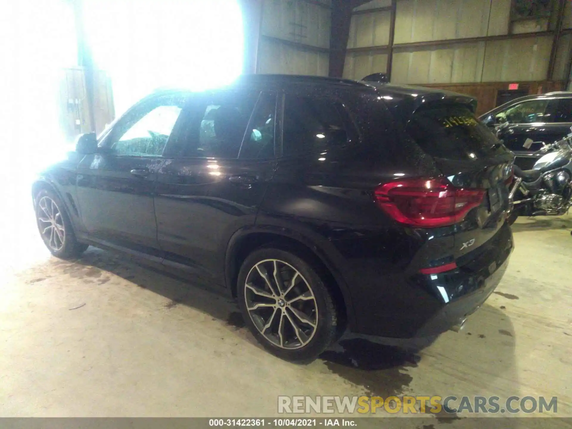 3 Photograph of a damaged car 5UXTR9C59KLD98200 BMW X3 2019