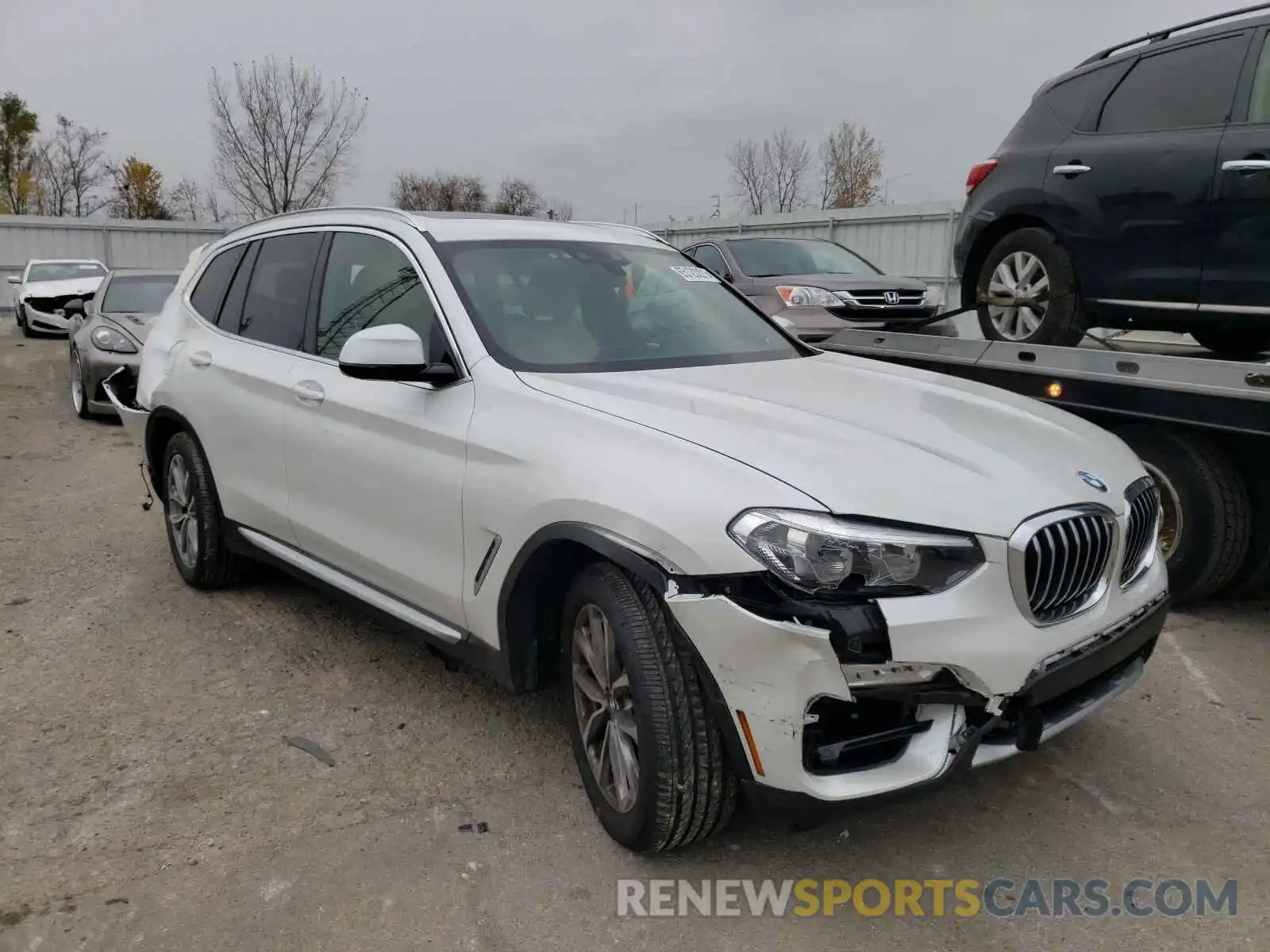 1 Photograph of a damaged car 5UXTR9C59KLE14878 BMW X3 2019