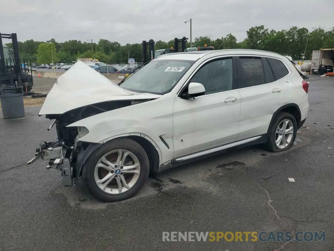 1 Photograph of a damaged car 5UXTR9C59KLE18316 BMW X3 2019