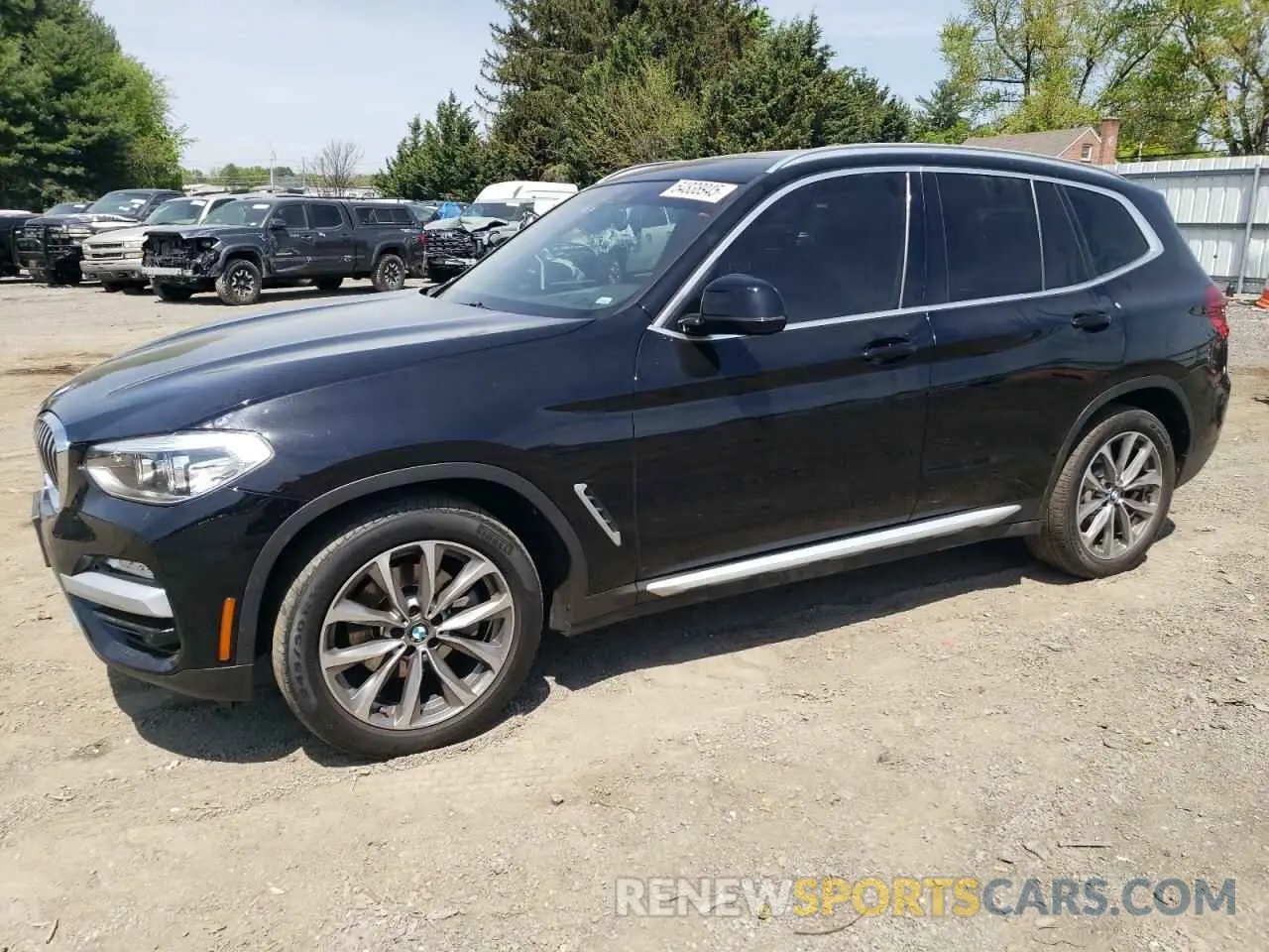1 Photograph of a damaged car 5UXTR9C59KLE19501 BMW X3 2019