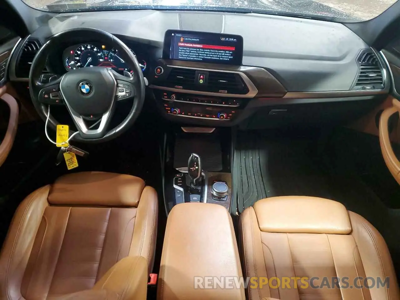 8 Photograph of a damaged car 5UXTR9C59KLP77775 BMW X3 2019