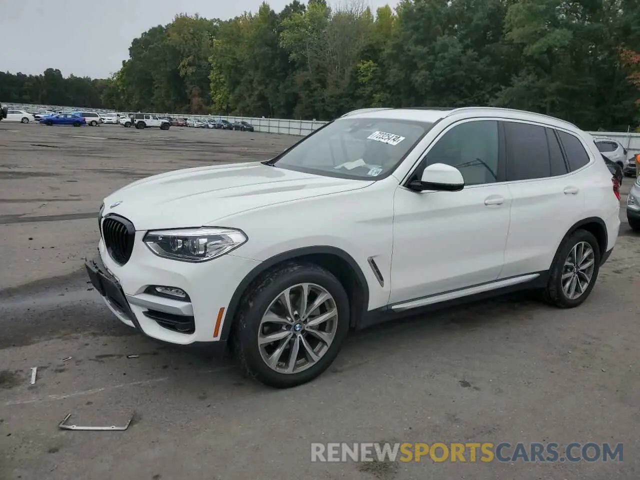 1 Photograph of a damaged car 5UXTR9C59KLP81728 BMW X3 2019