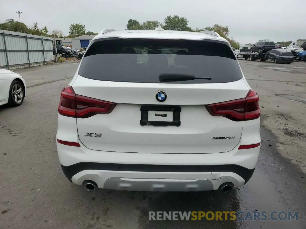 6 Photograph of a damaged car 5UXTR9C59KLP81728 BMW X3 2019