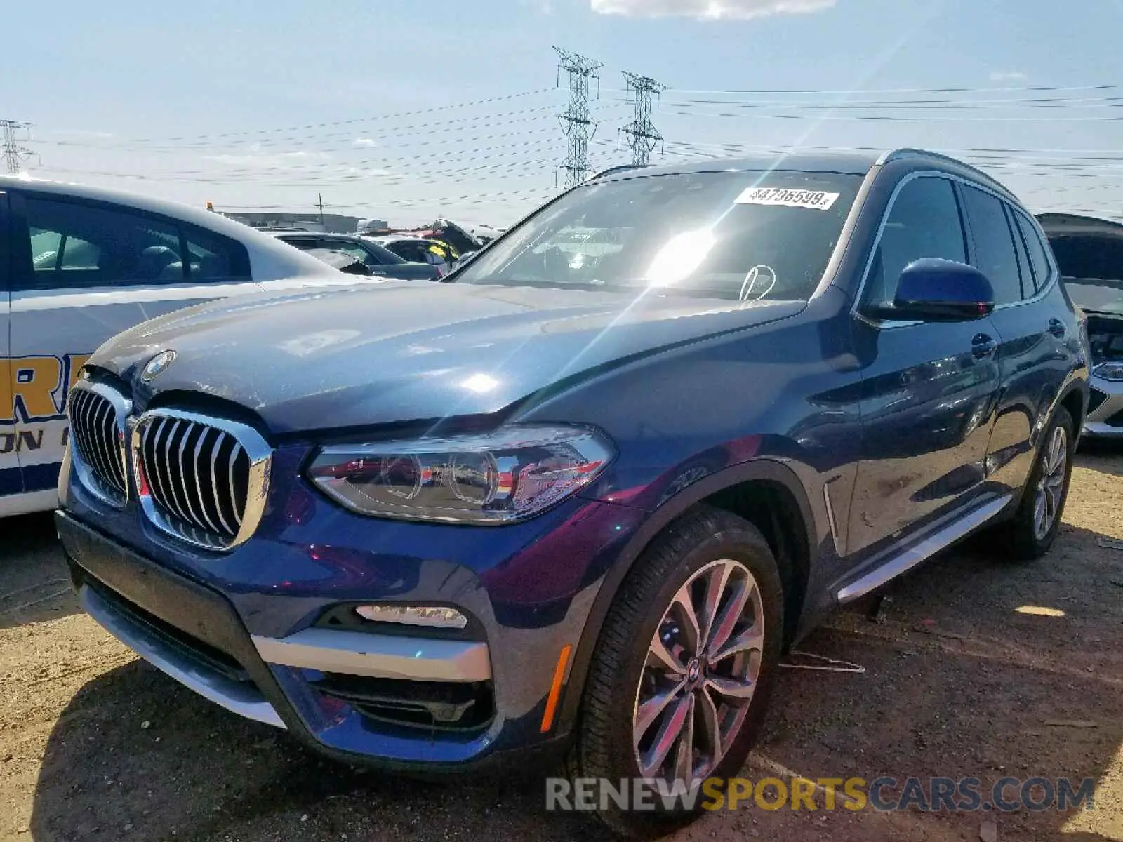 2 Photograph of a damaged car 5UXTR9C59KLP94379 BMW X3 2019