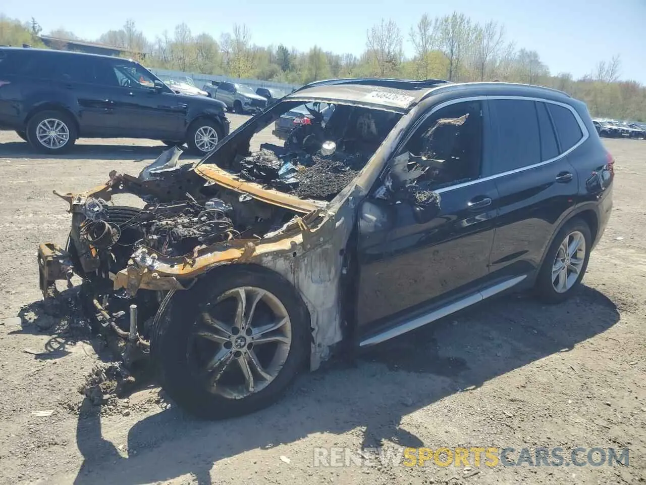1 Photograph of a damaged car 5UXTR9C59KLP95080 BMW X3 2019