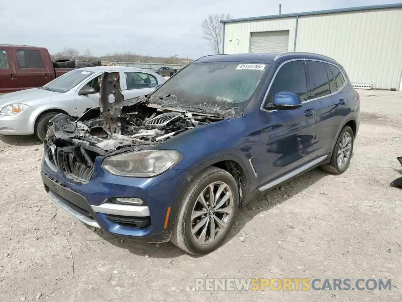 1 Photograph of a damaged car 5UXTR9C59KLR04363 BMW X3 2019