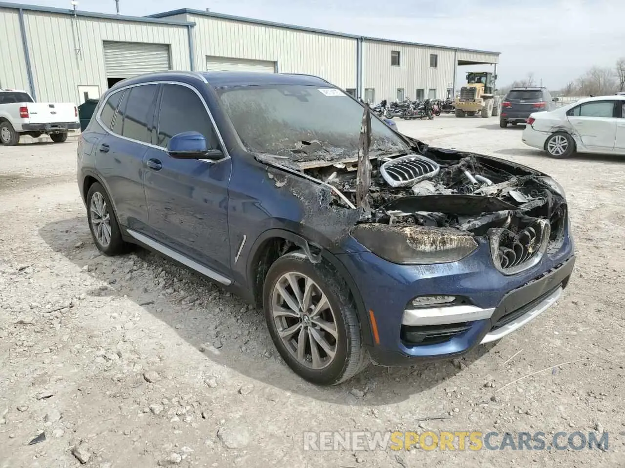 4 Photograph of a damaged car 5UXTR9C59KLR04363 BMW X3 2019